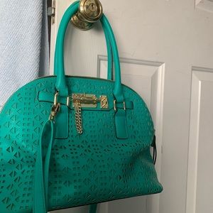 Teal Apt 9 purse